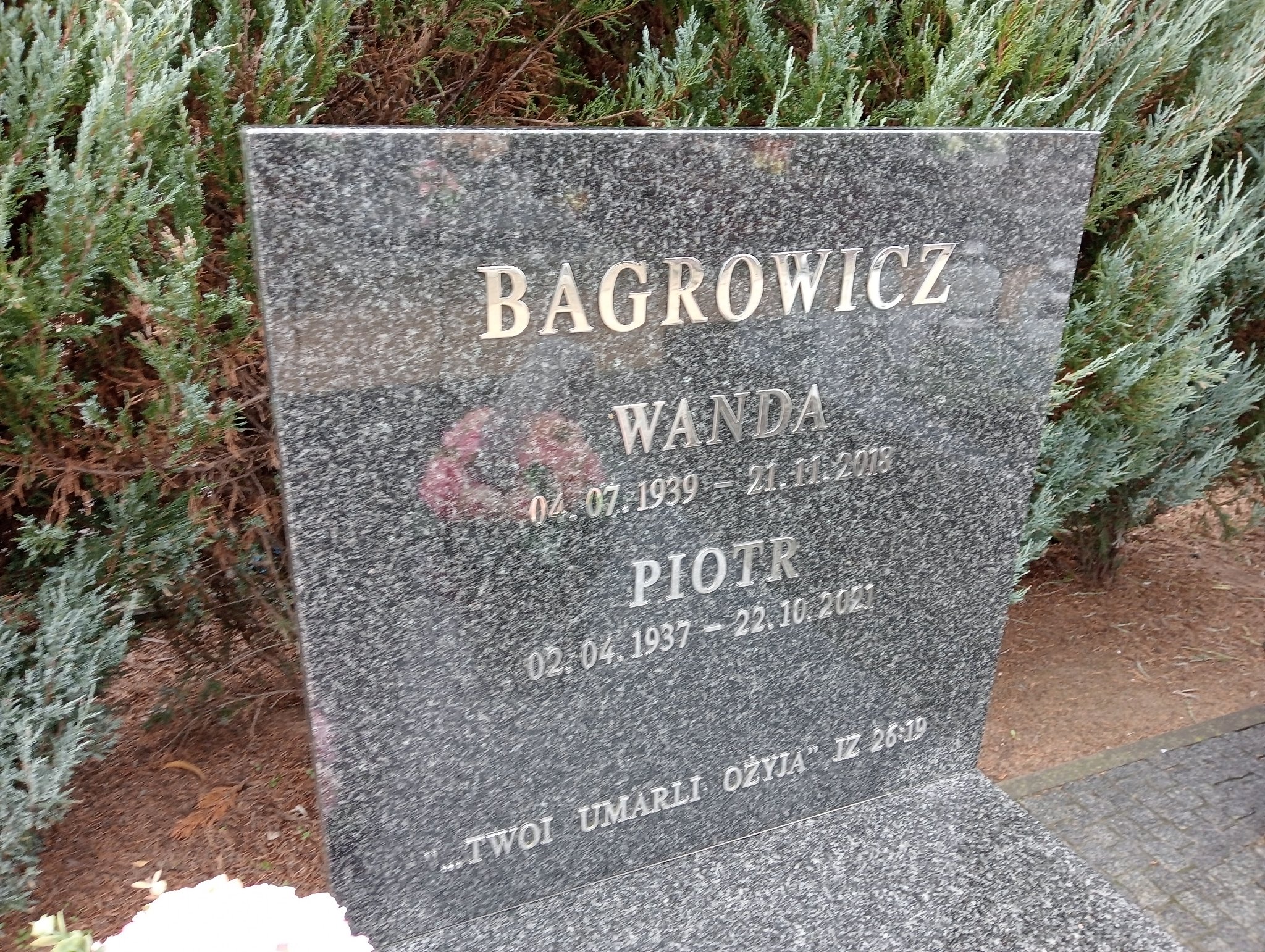 Wanda Bagrowicz 1939 Pleszew - Grobonet - Wyszukiwarka osób pochowanych