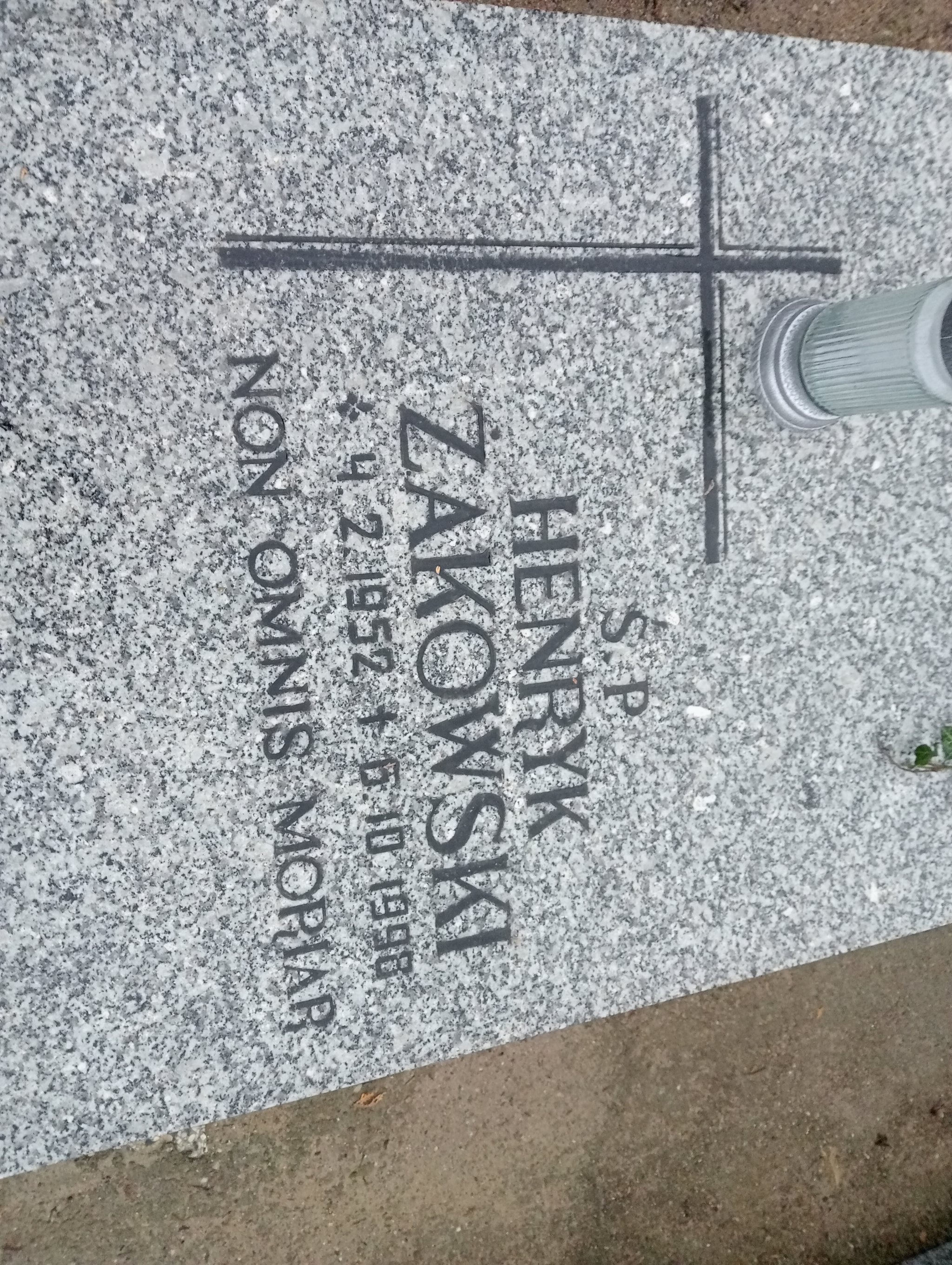 Grób Henryk Żakowski