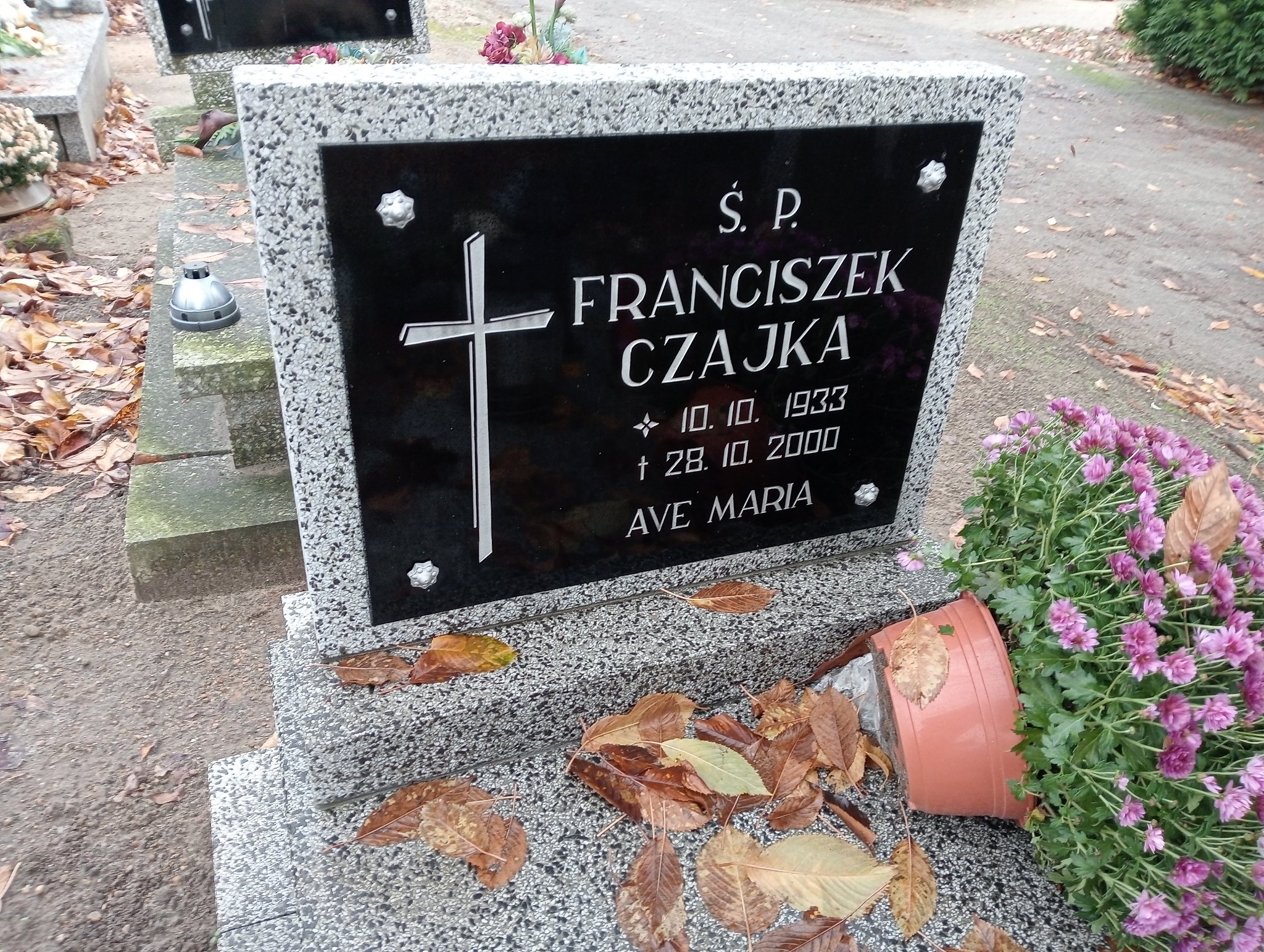 Franciszek Czajka 1933 Pleszew - Grobonet - Wyszukiwarka osób pochowanych