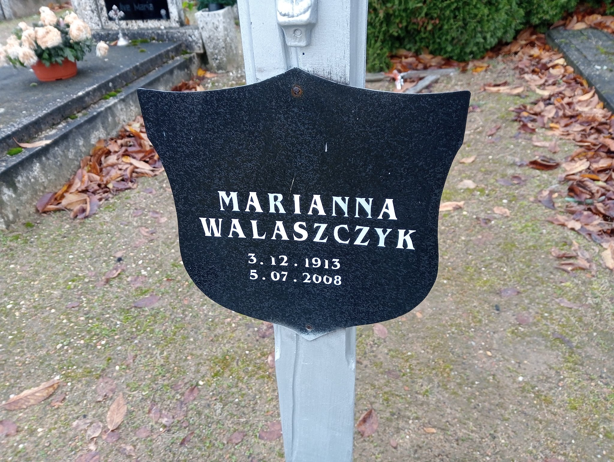 Marianna Walaszczyk 1913 Pleszew - Grobonet - Wyszukiwarka osób pochowanych