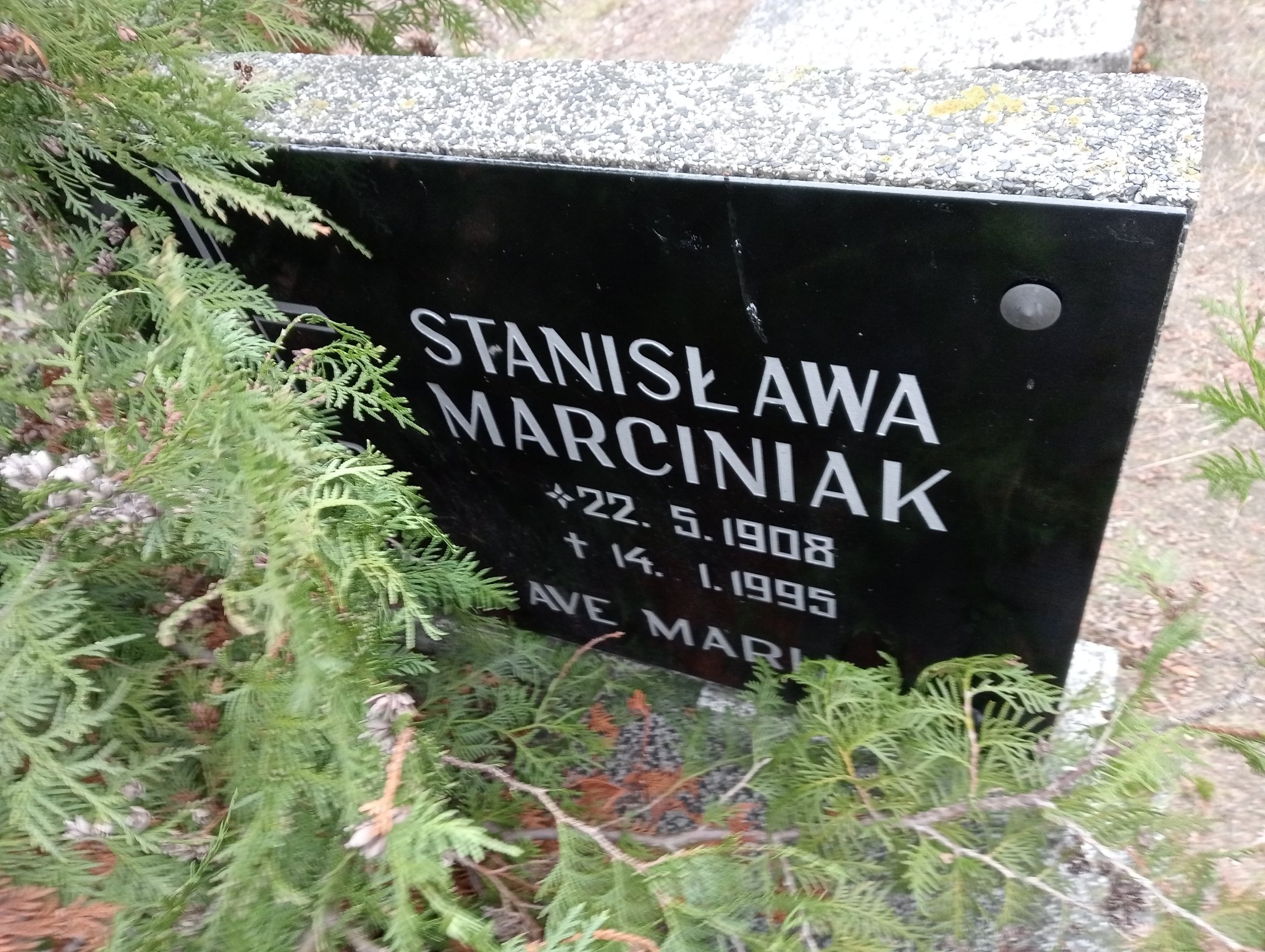 Stanisława Marciniak 1908 Pleszew - Grobonet - Wyszukiwarka osób pochowanych
