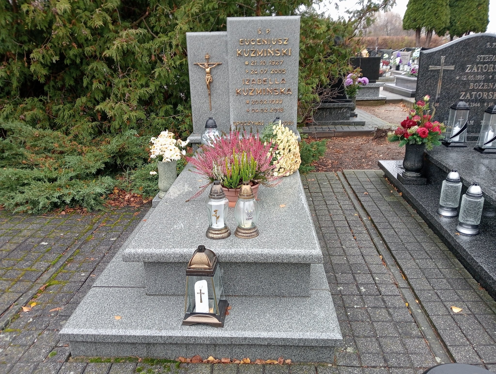 Grób Izabella Kuźmińska