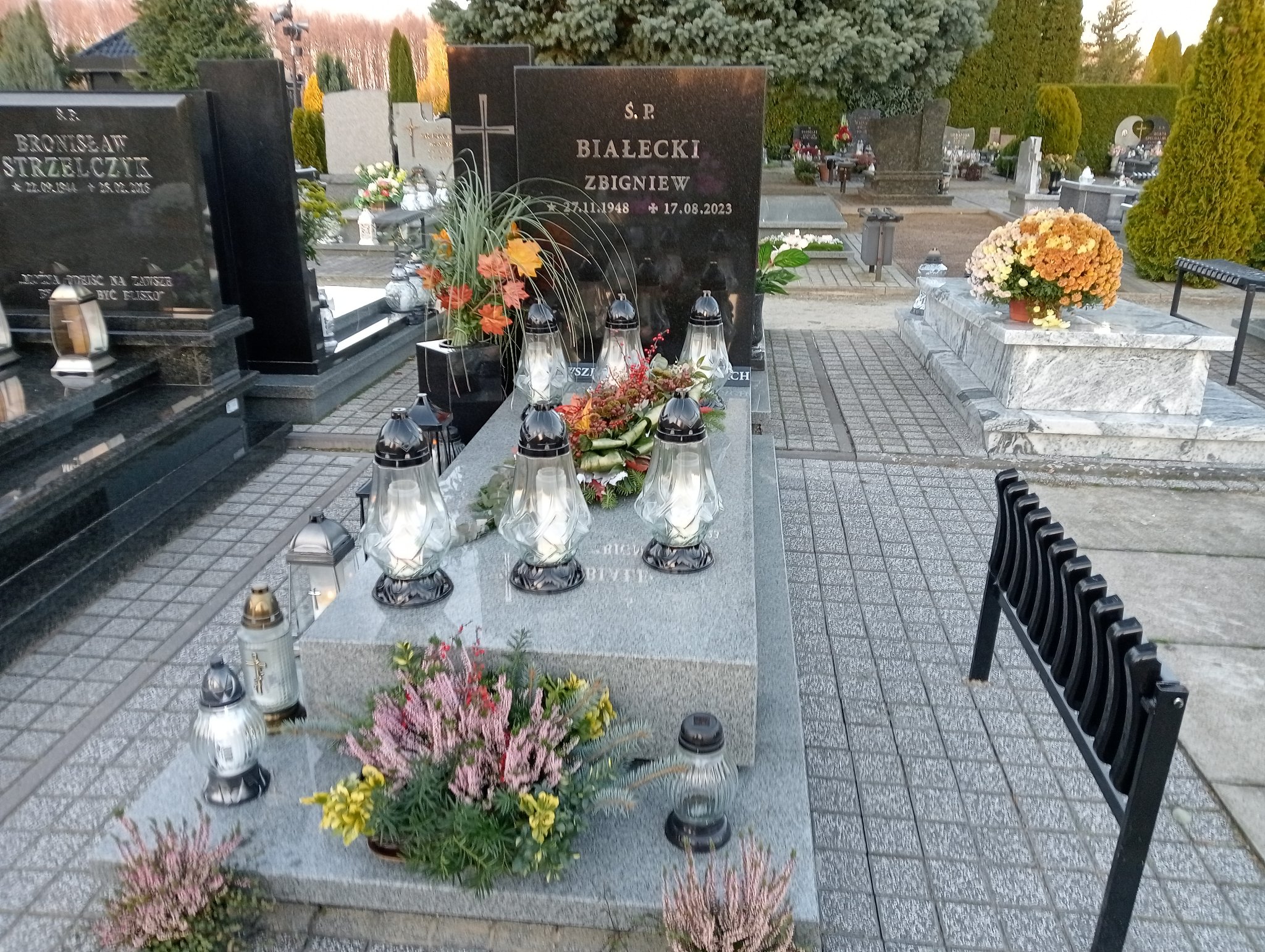 Grób Zbigniew Białecki