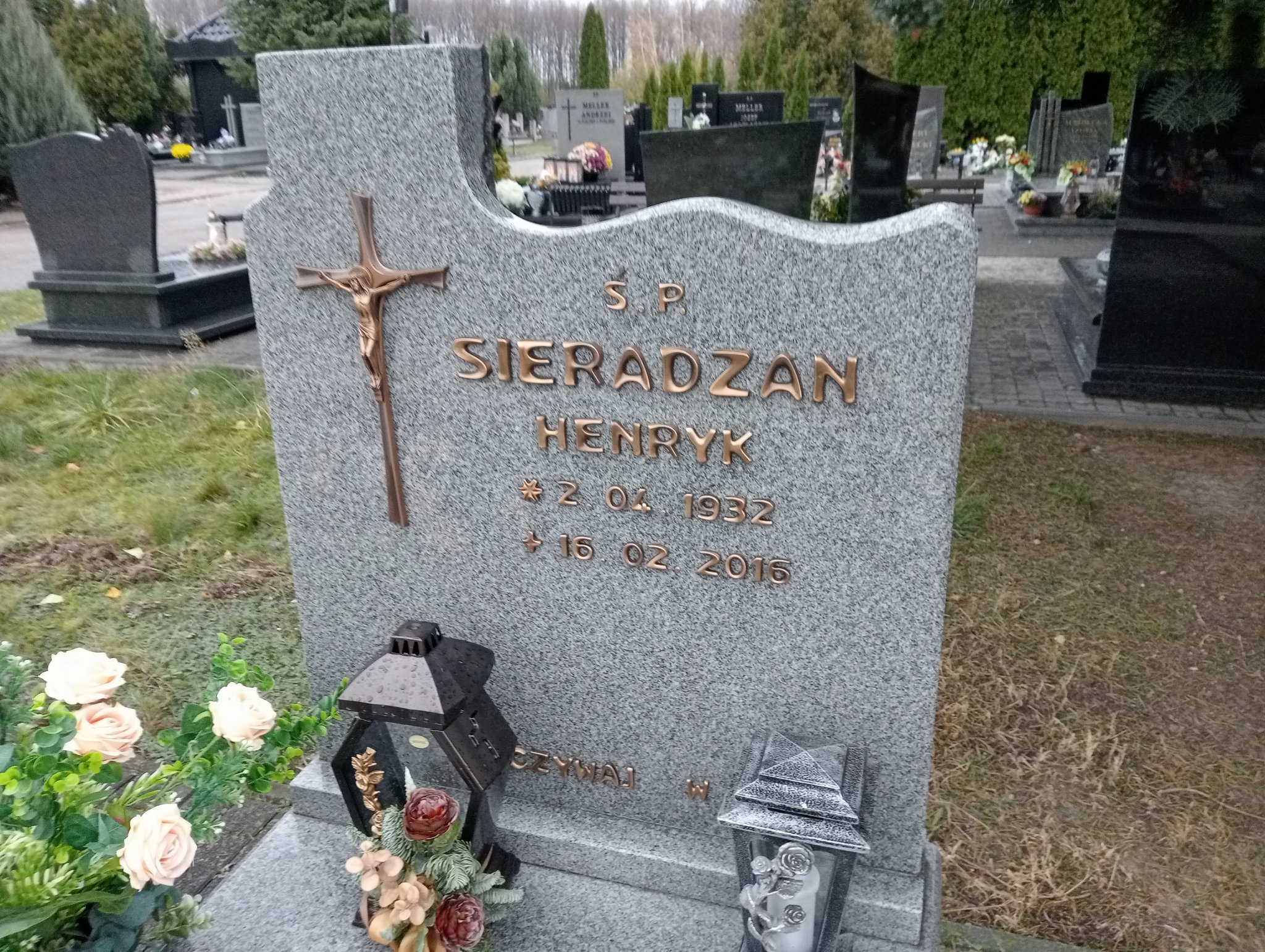 Henryk Sieradzan 1932 Pleszew - Grobonet - Wyszukiwarka osób pochowanych