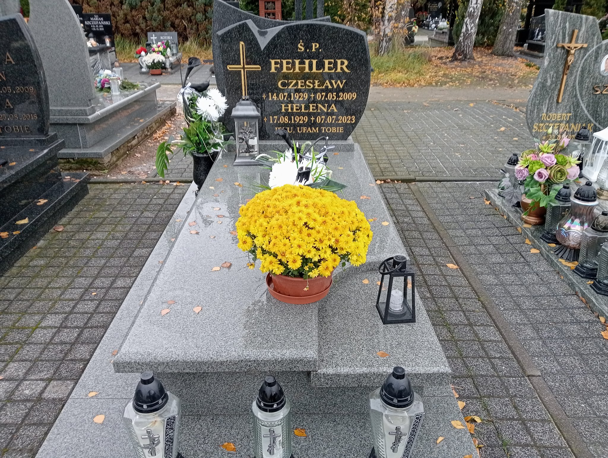Grób Helena Fehler
