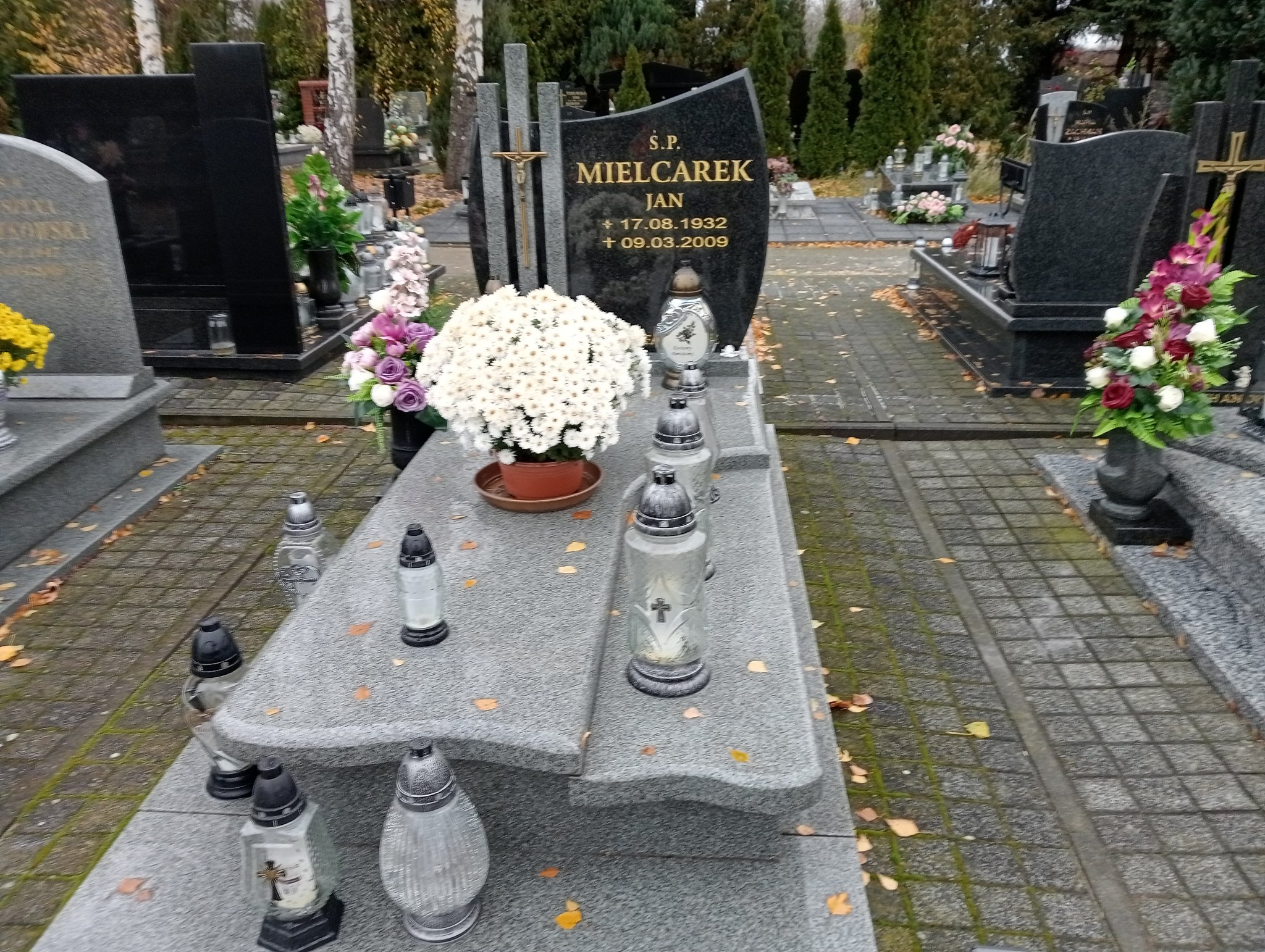 Grób Jan Mielcarek