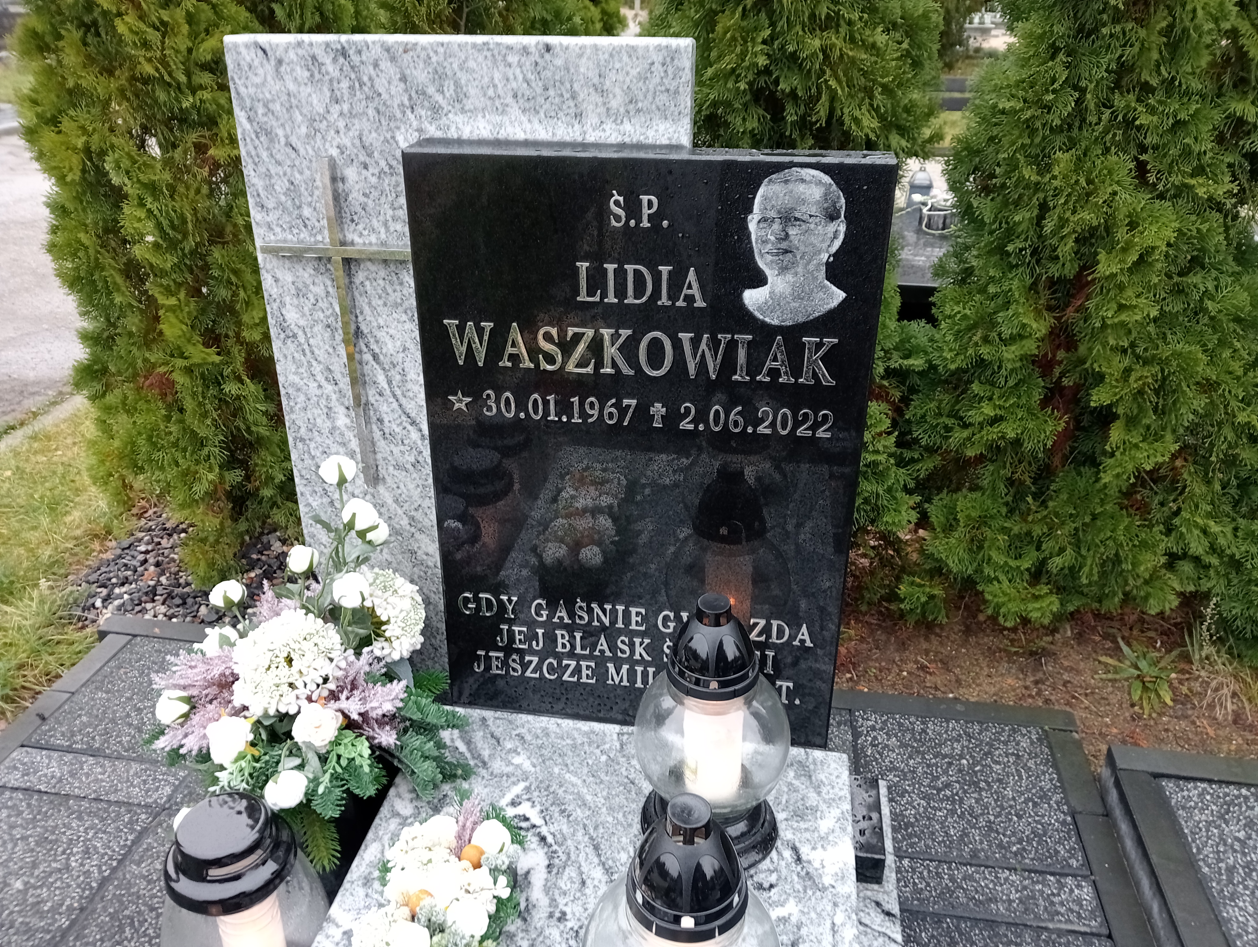 Lidia Waszkowiak 1967 Pleszew - Grobonet - Wyszukiwarka osób pochowanych
