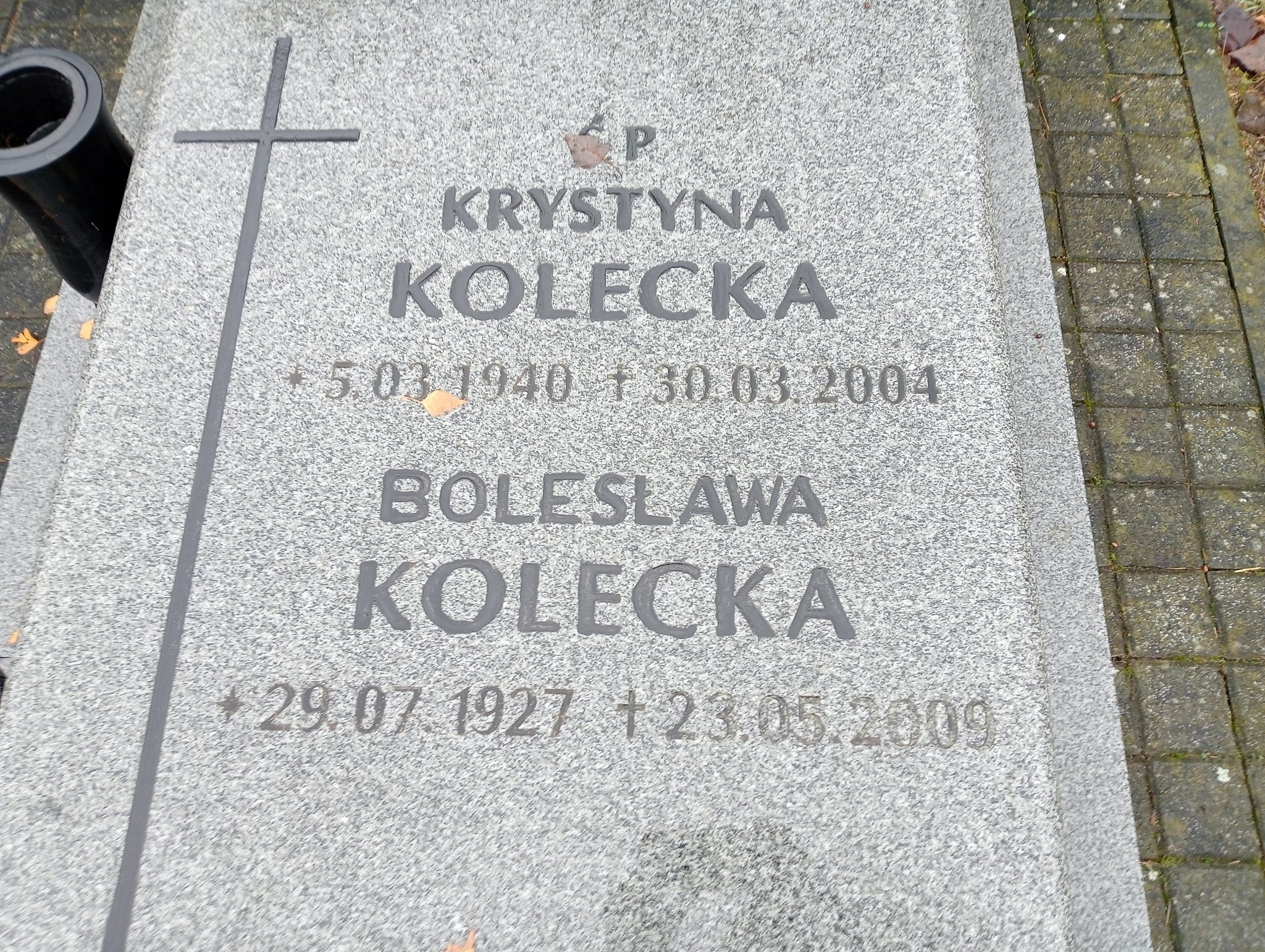 Bolesława Kolecka 1927 Pleszew - Grobonet - Wyszukiwarka osób pochowanych