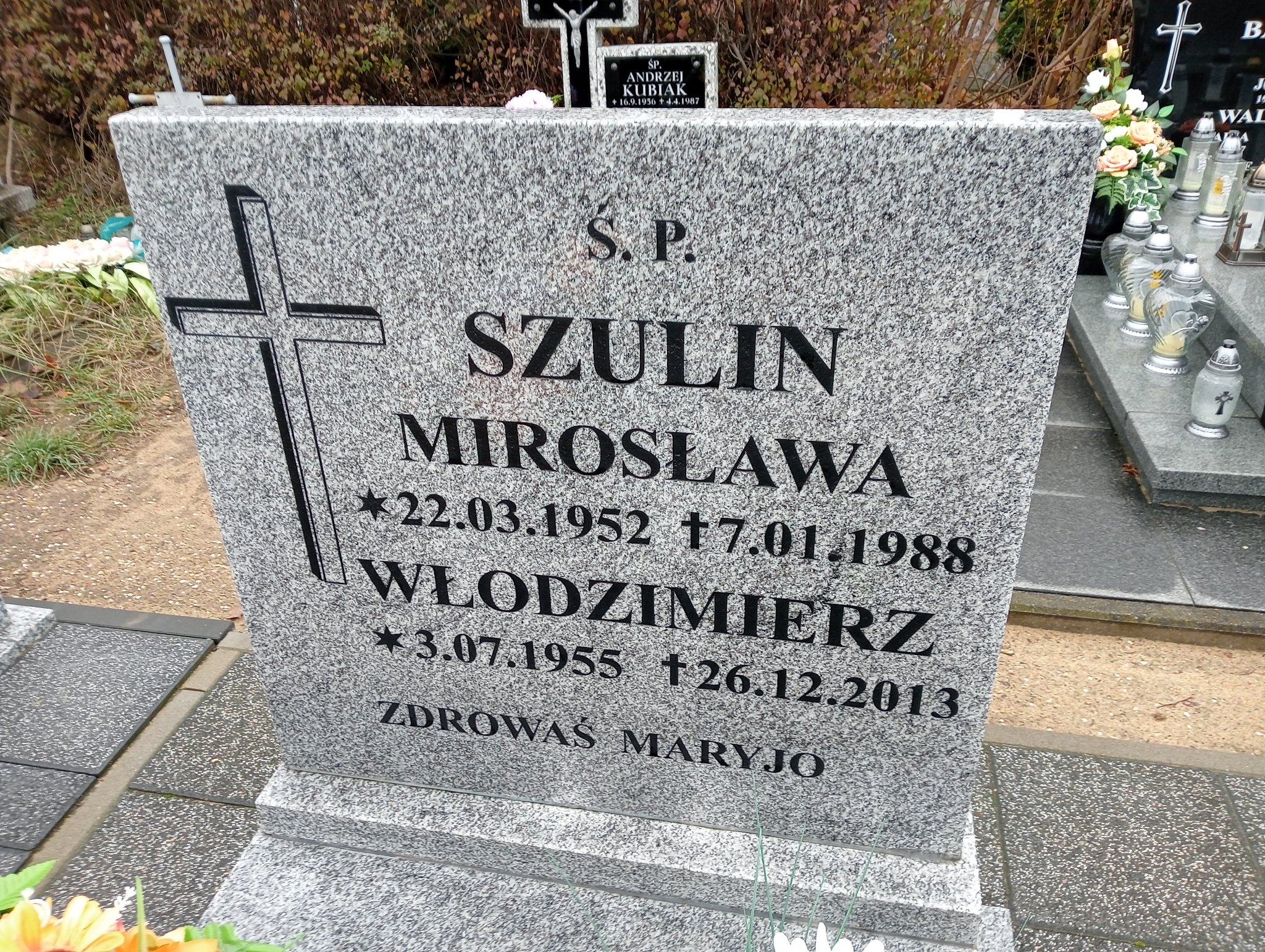 Włodzimierz Szulin 1955 Pleszew - Grobonet - Wyszukiwarka osób pochowanych