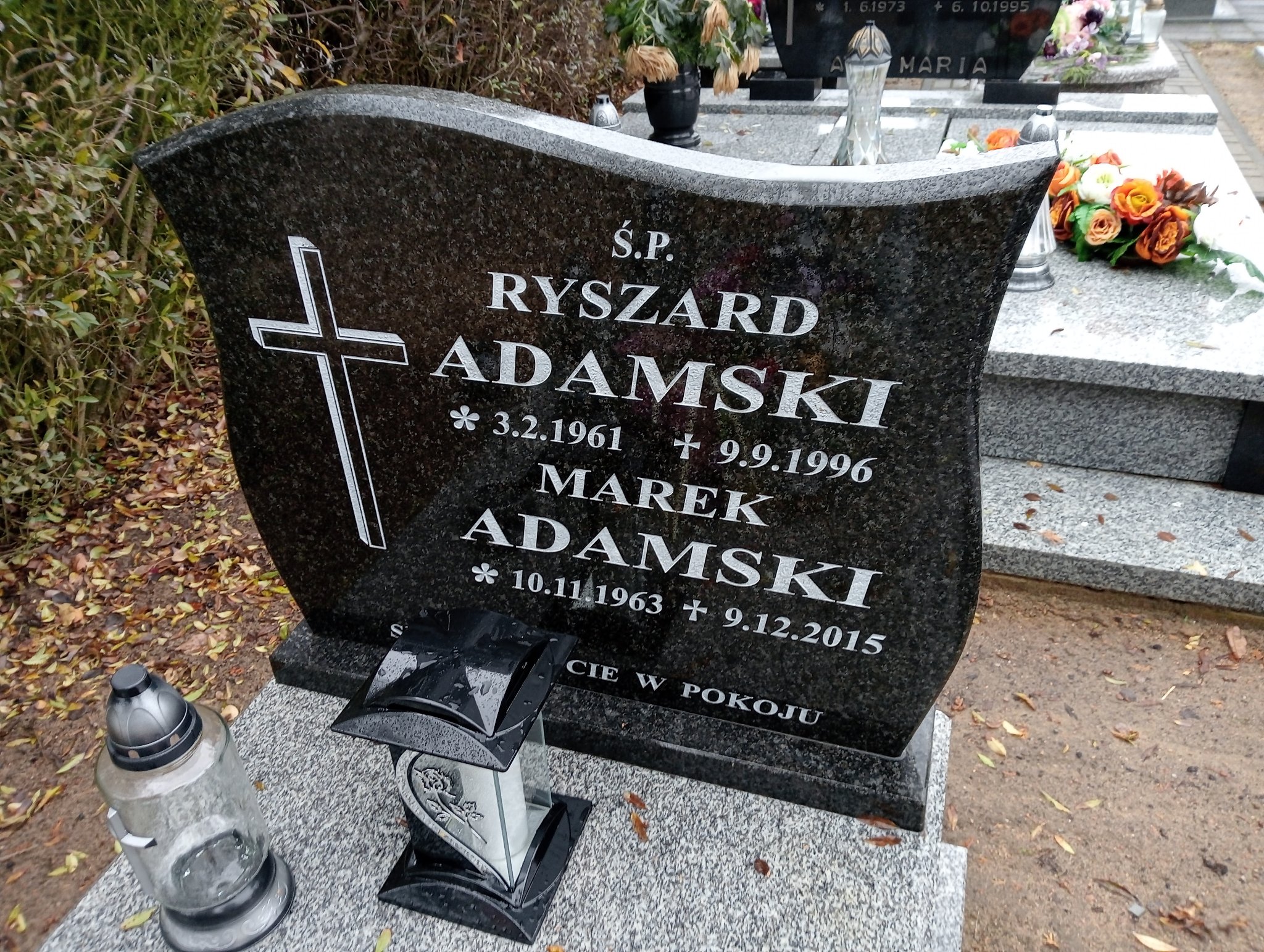 Ryszard Adamski 1961 Pleszew - Grobonet - Wyszukiwarka osób pochowanych