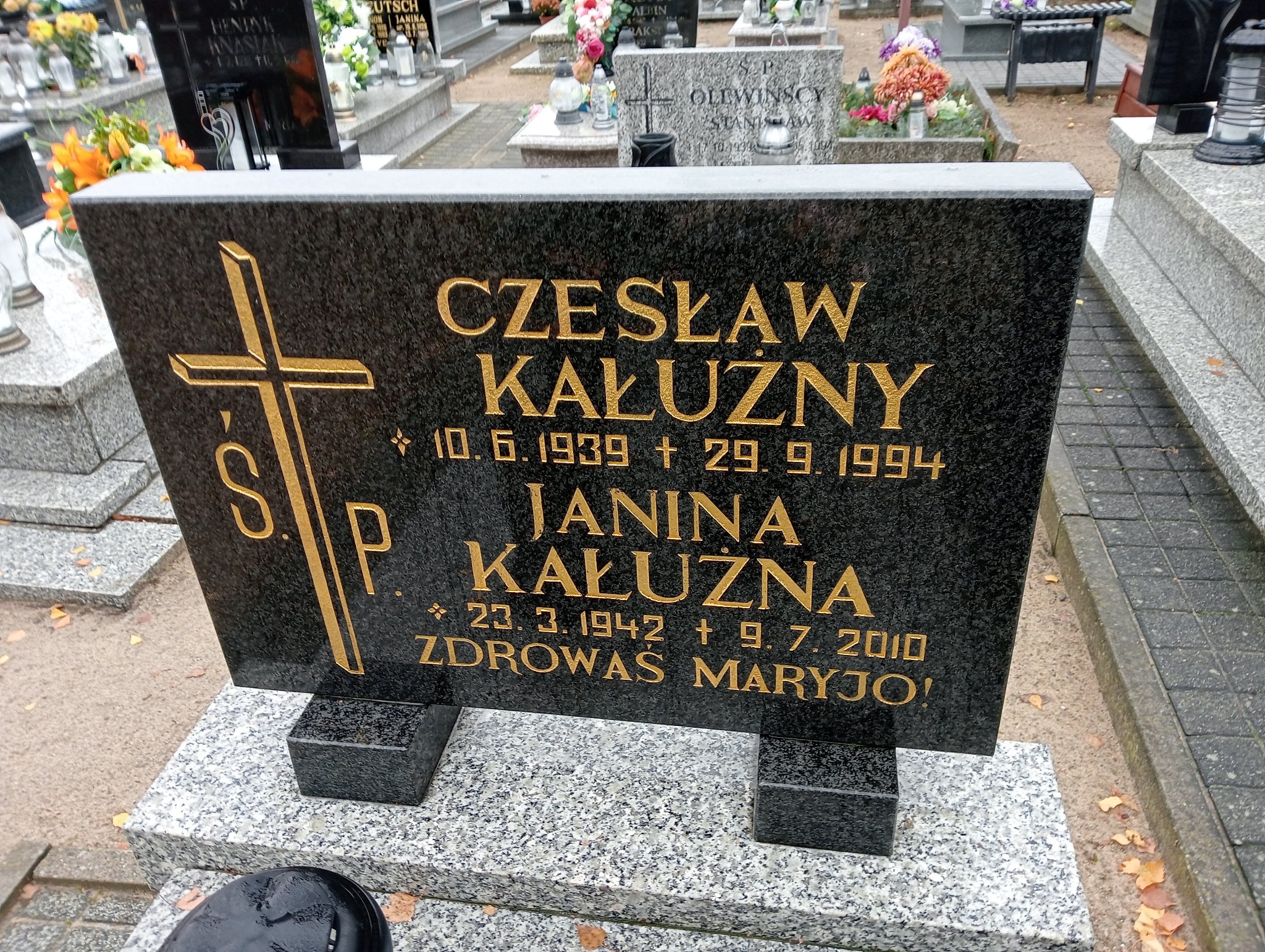 Czesław Kałużny 1939 Pleszew - Grobonet - Wyszukiwarka osób pochowanych