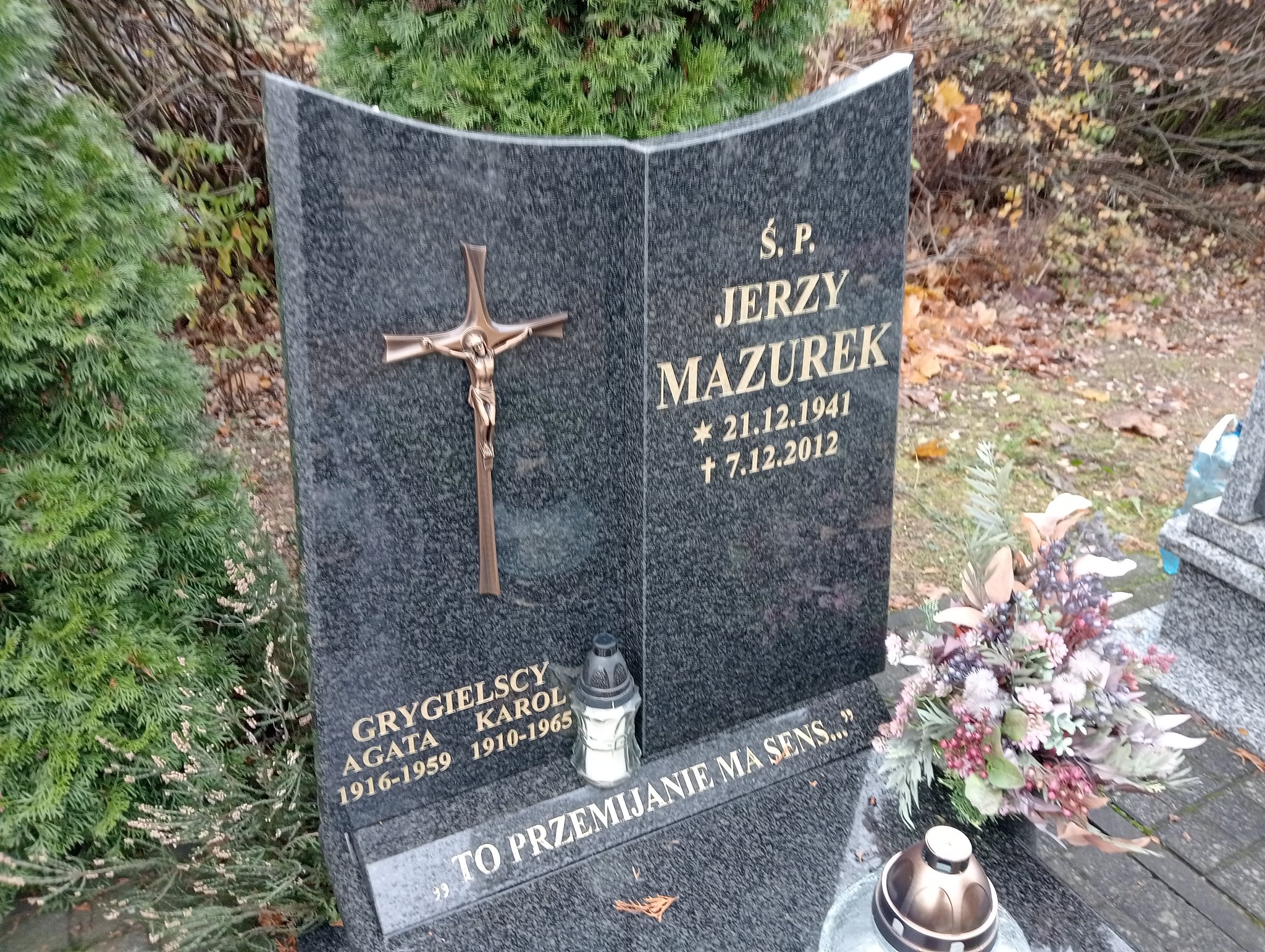 Jerzy Mazurek 1941 Pleszew - Grobonet - Wyszukiwarka osób pochowanych