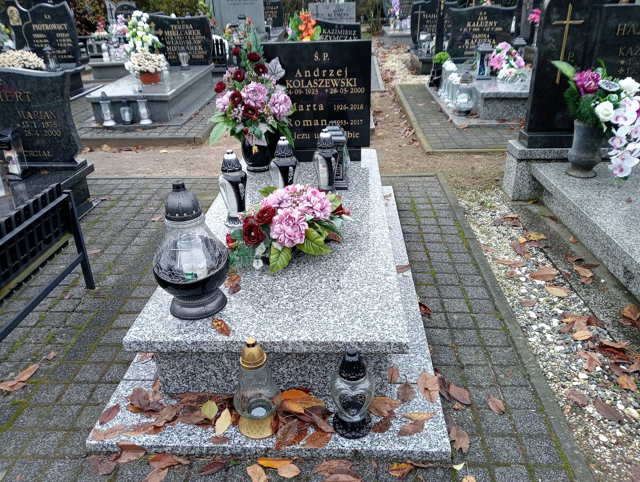 Grób Andrzej Kolaszewski