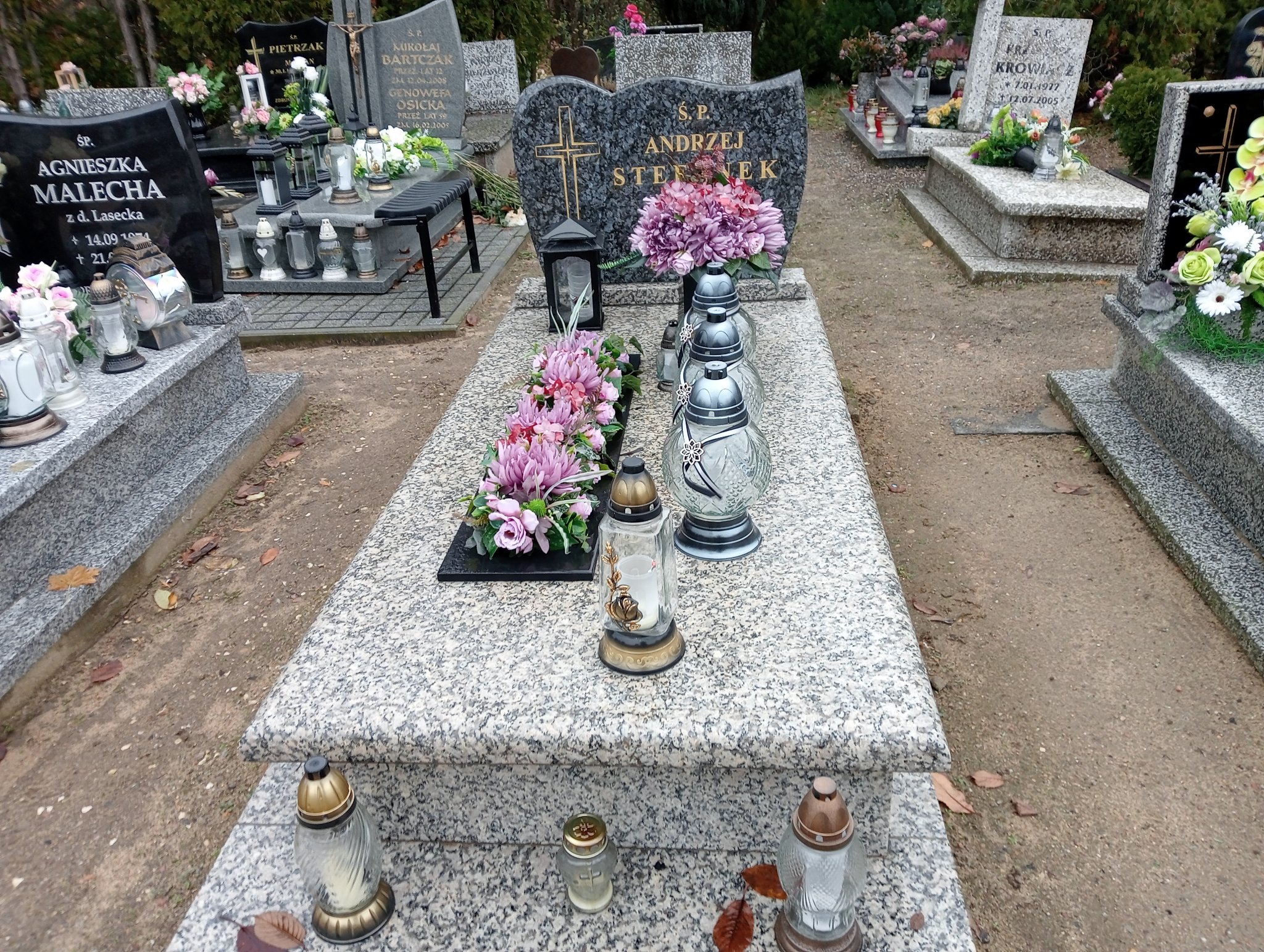 Grób Andrzej Stefanek